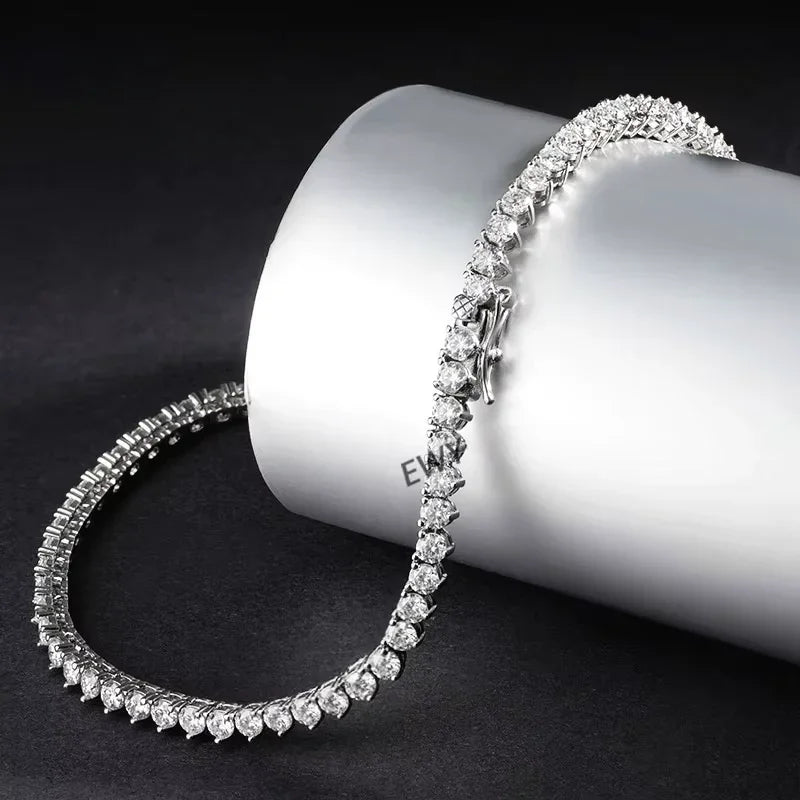 Celestia Spark Tennis Necklace - Carlislecarat