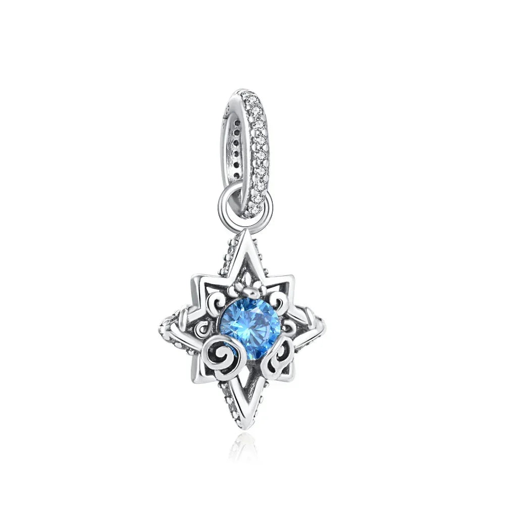 Disney Pandora Jewellery Elsa Mermaid Princess Dress Charm – 925 Sterling Silver Bead for Bracelets - Carlislecarat