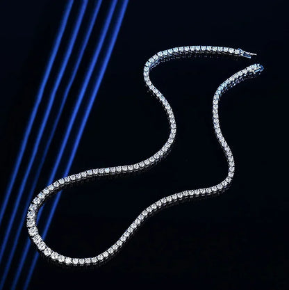 Celestia Spark Tennis Necklace - Carlislecarat